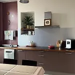 Apparemment De Style 70s Lägenhet *